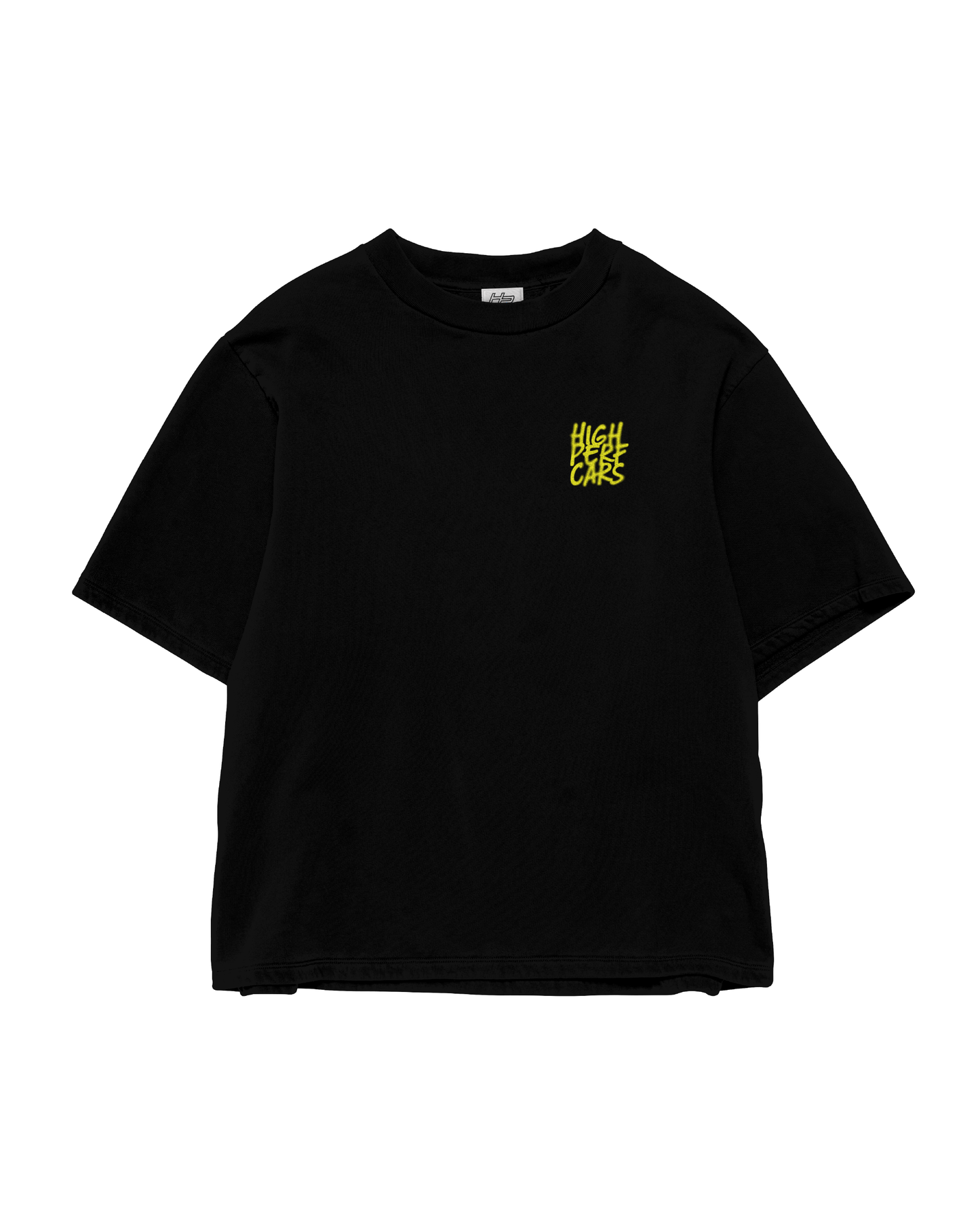 T-shirt Highperf yellow racing