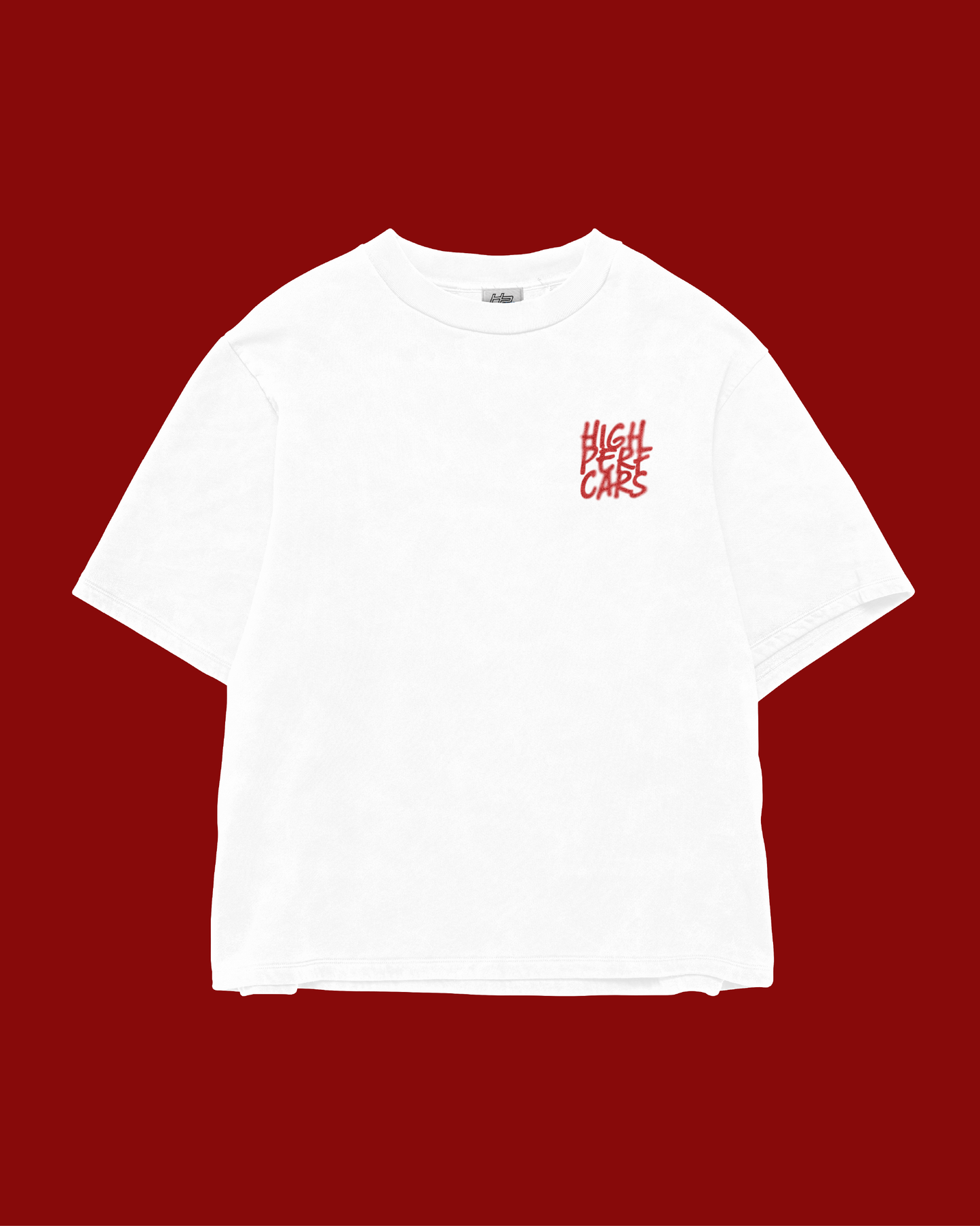 T-shirt HighPerf Cars rosso corsa