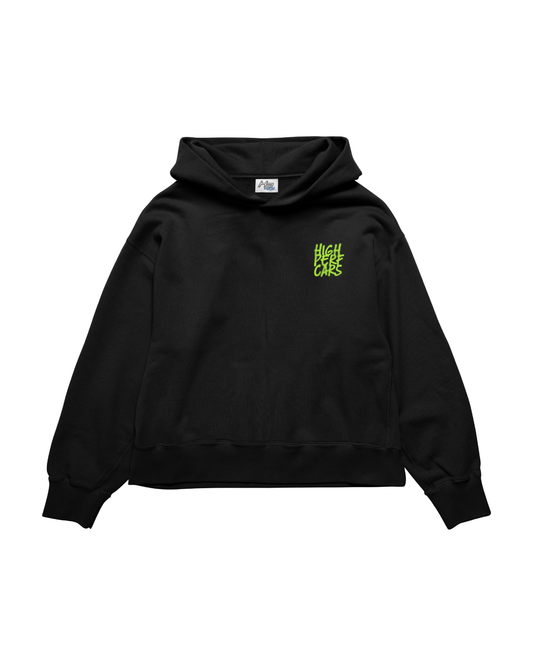Hoodies Highperf Cars verde aries